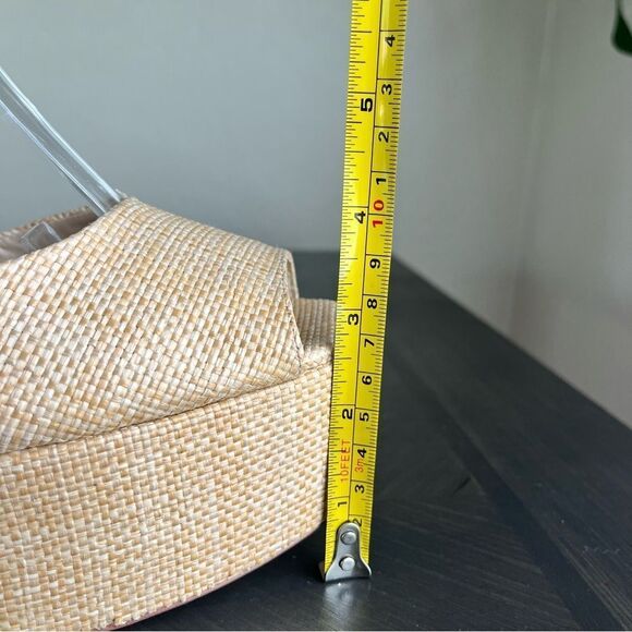 SAM EDELMAN Kori Platform Peep Toe Heels in Beechwood Size 11 NEW - Picture 13 of 17